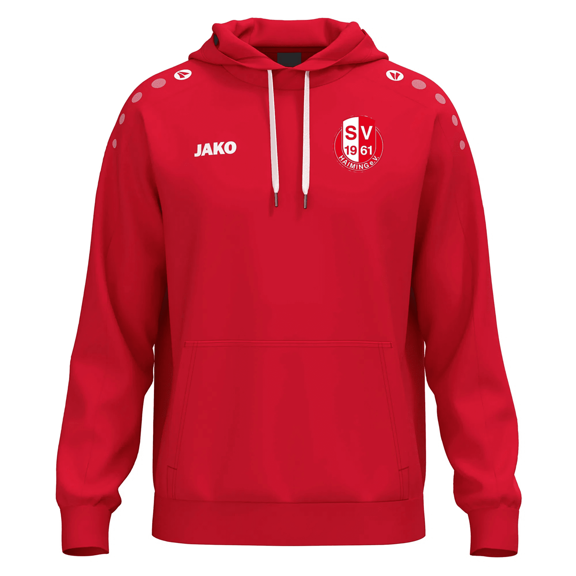 Kapuzensweat one Cotton / Initialen unten Rechts 